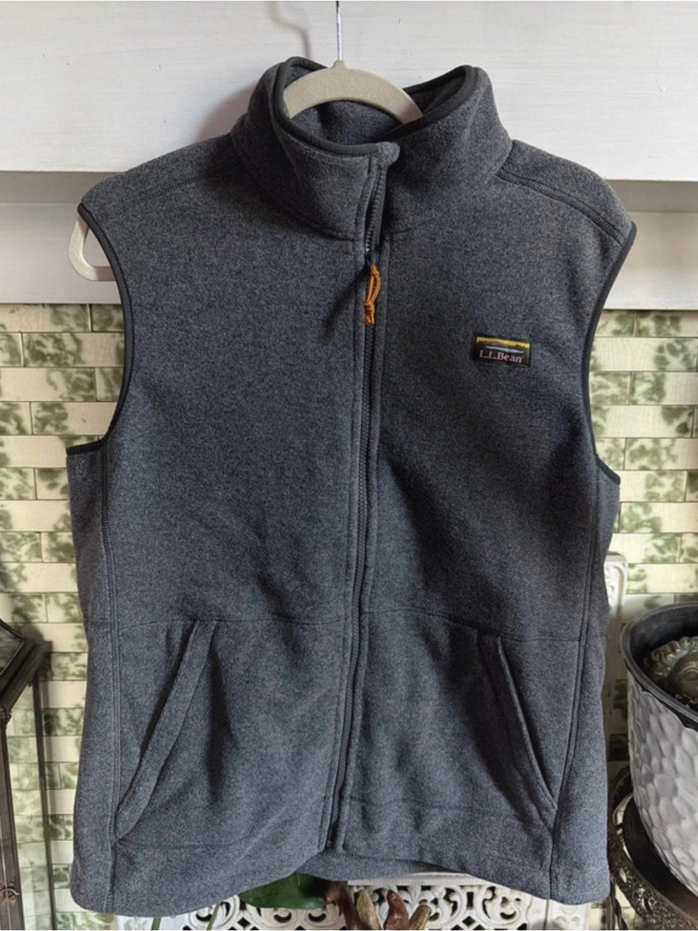 L.L. Bean Fleece Vest, Men’s Medium
